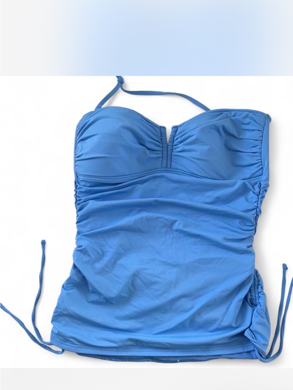 Tommy Bahama Blue Strapless Women's Swim Top